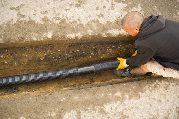 Cost of Outdoor Drainage Installation in Bear