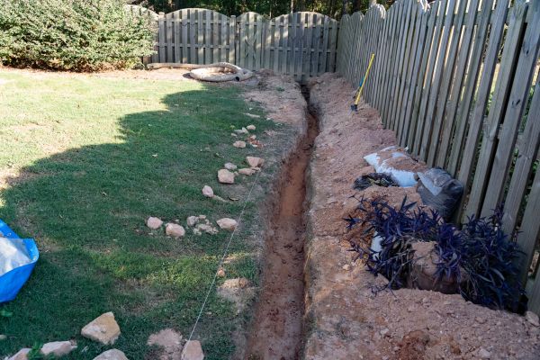 Trench Drain Installation in Bear