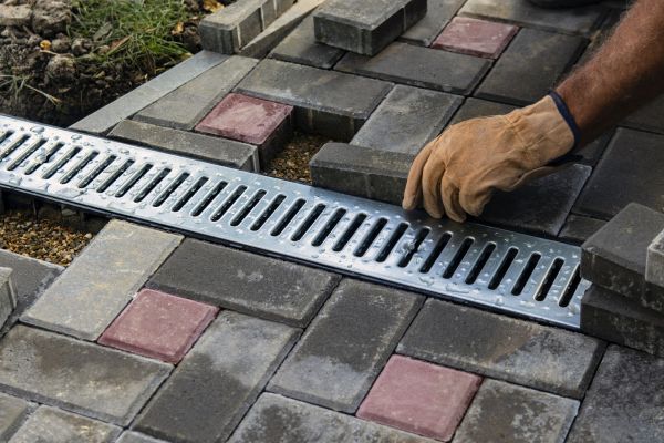 Cost of Patio Drain Installation in Bear