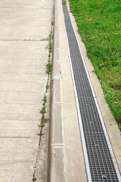 Concrete Drain Installation in Bear